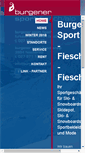 Mobile Screenshot of burgenersport.ch